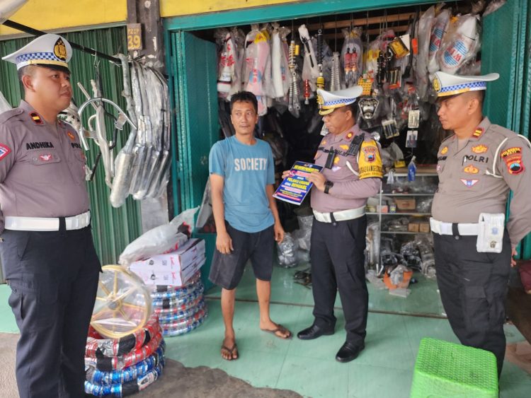 Satlantas Polresta Pati Sidak dan Penertiban Knalpot Brong atau Bising