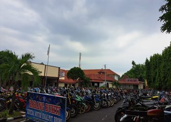 Knalpot Tidak Sesuai Standar Diamankan Polisi