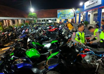 54 Sepeda Motor Diamankan Polisi, Berikut Barang Bukti Disita