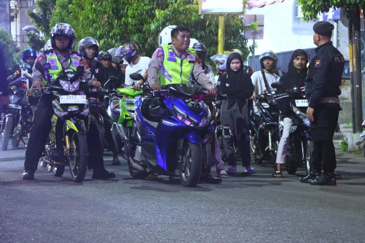140 Pelanggar Knalpot Brong Diamankan Polisi