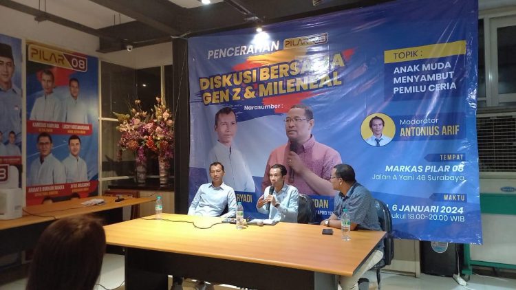 Pilar 08 Gandeng Gen Z dan Milenial Sukseskan Pemilu 2024