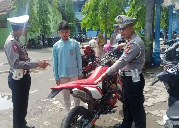 Polisi Gelar Sosialisasi Larangan Knalpot Brong