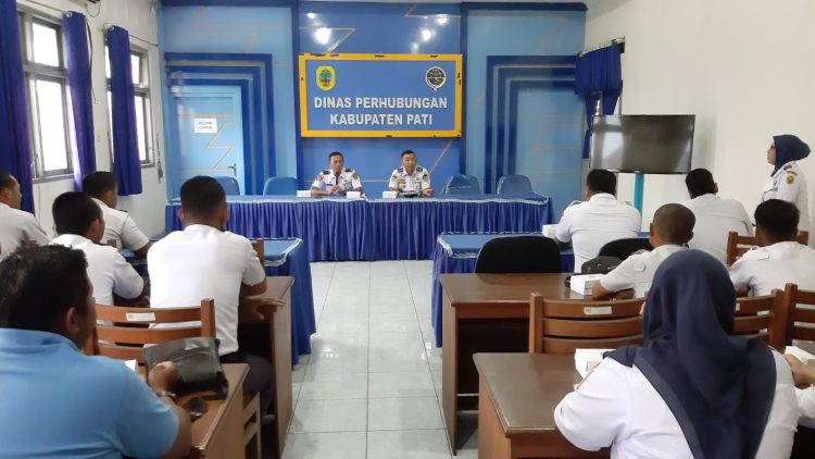 Pembinaan ke Pegawai THL, Dishub Pati Ingatkan Terkait Kedisiplinan