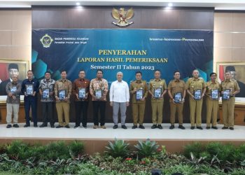 Tahun Anggaran 2023, Pemerintah Kota Tegal Terima LHP