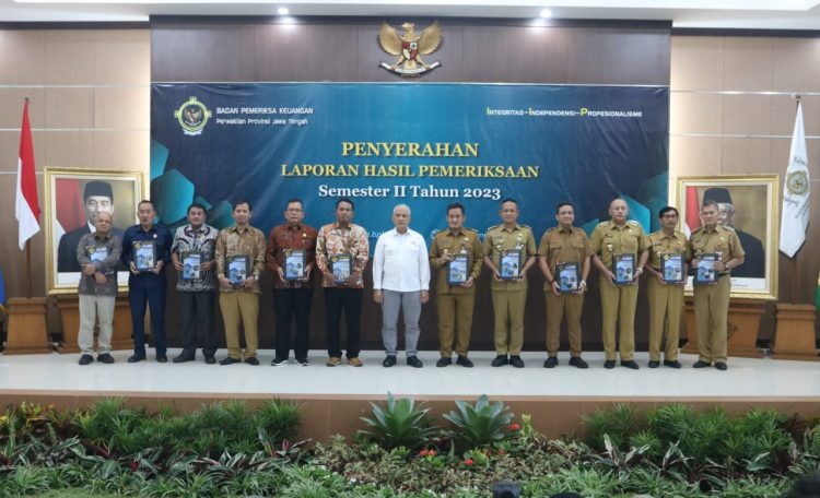 Tahun Anggaran 2023, Pemerintah Kota Tegal Terima LHP