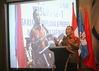 Perdana USP !!! Saiful Arifin sebut 116 Mahasiswa di Wisuda