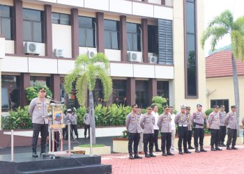 Momen Bahagia, Kapolres Jepara Rayakan Ulang Tahun Para Personil