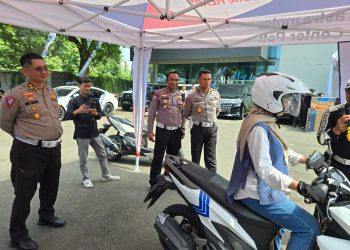 Sasar Para Santri Pati, Dirkamsel Korlantas Polri Blusukan