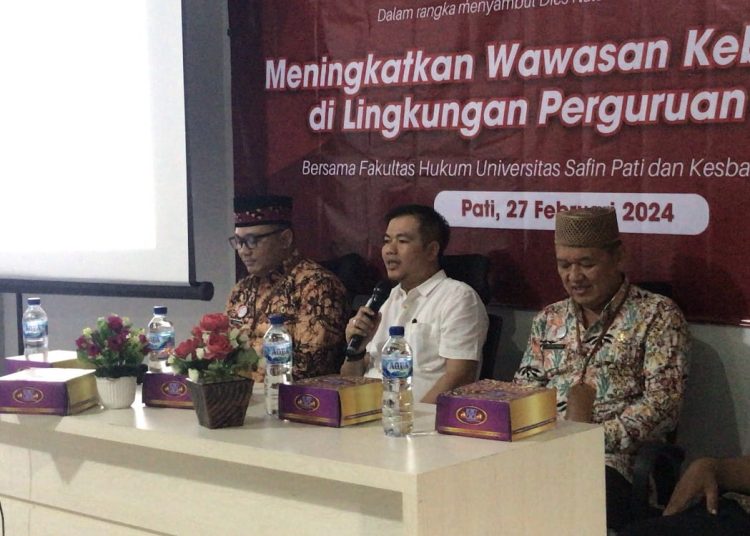 Wawasan Kebangsaan Digencarkan, USP Gandeng Kesbangpol Pati