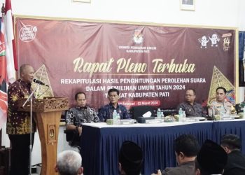 Perolehan Hasil Suara, Pj Bupati Apresiasi Pemilu di Pati