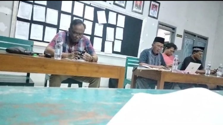 Pemerintahan Desa Karaban Tutup Mata, Ketua BPD Kecewa Terkait Hasil Rapat
