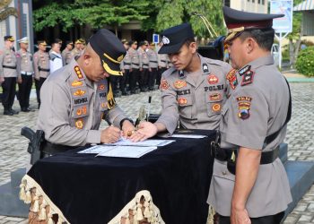 Kapolresta Pati Mutasi Dua Pejabat, Berikut Posisinya