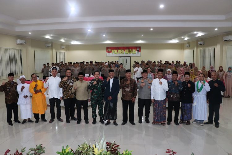 Doa Bersama Lintas Agama, Kapolres Kudus sebut Wujudkan Persatuan dan Kesatuan