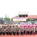 Resmi Anggota Polri, Sebelas Bintara Remaja di Siram Air Bunga