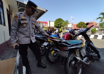 Ganggu Kenyamanan, Polres Kudus Amankan 25 Kendaraan Knalpot Brong