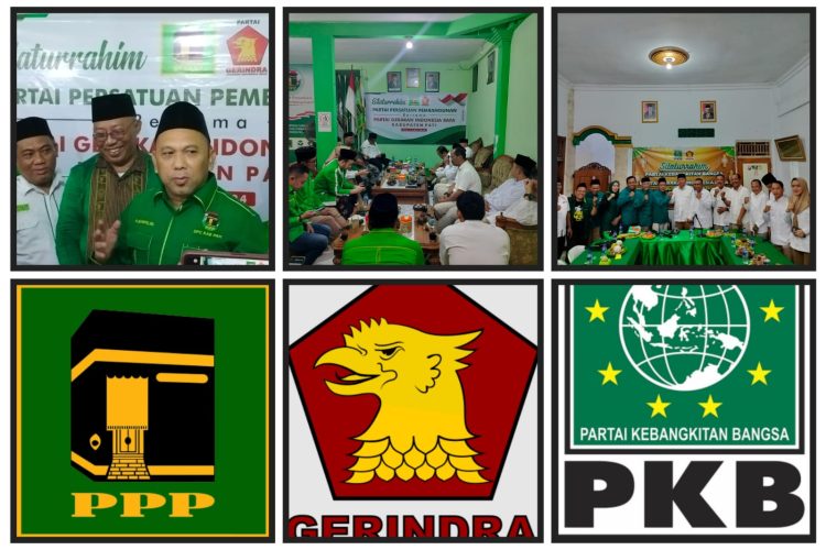 Bersatu Koalisi Partai, Gerindra Pati Gadeng PPP dan PKB ” Cetho Nasionalis Religius”