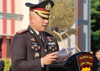 Proklamasi Kemerdekaan !! Kapolresta Pati Gelar Upacara Hari Kebangkitan Nasional