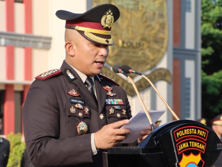 Proklamasi Kemerdekaan !! Kapolresta Pati Gelar Upacara Hari Kebangkitan Nasional