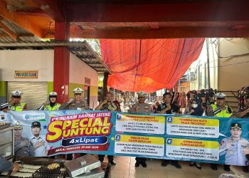 Satlantas Polresta Pati Gencarkan Sosialisasi Crash Progam Diskon Pajak Kendaraan