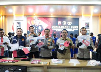 Brantas Total !! Polisi Amankan Barang Bukti Judi Online