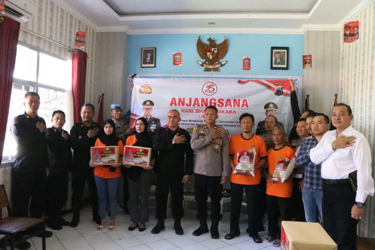 Hari Bhayangkara ke 78, Kompol Suroyoto : Warga Binaan di Perhatikan