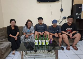 Lima Remaja di Ringkus Polisi, Ternyata Pesta Miras