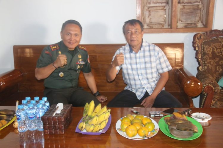 Rumah Kades Tegalharjo di Kunjungi Dandim 0718/Pati, Ada Apa ???