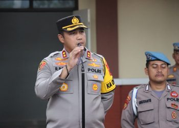 Ciptakan Wilayah Aman !! Kini Kapolres Kudus Berikan Pengarahan