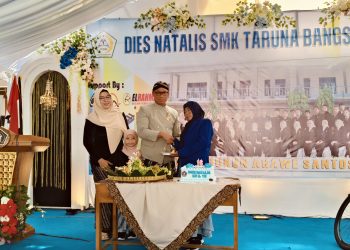 Meriah! SMK Taruna Bangsa Rayakan HUT ke 16