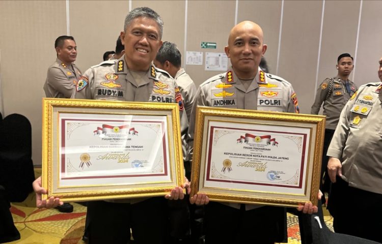 Kompolnas Award 2024 !! Polresta Pati Terima Penghargaan