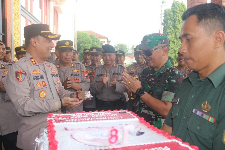 Polri Presisi, Kuat dan Solid !! Letkol Inf Jon Young Saragi : Selamat Hut Bhayangkara ke 78