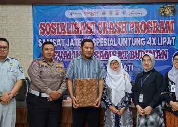 Dir Lantas Polda Jawa Tengah Berikan Reward dan Apresiasi ke Samsat Pati