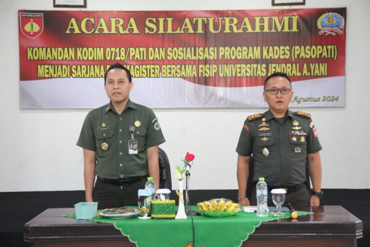Kades se- Kabupaten Pati Ikut Sosialisasi PMB