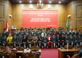 Resmi di Lantik, 50 Anggota DPRD Pati Periode 2024-2029