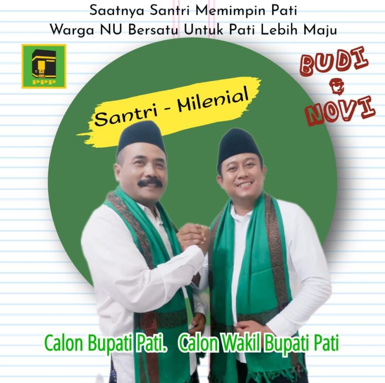 Pilkada Pati Rame! Kini Budiyono dan Novi Resmi Mendaftar di KPU