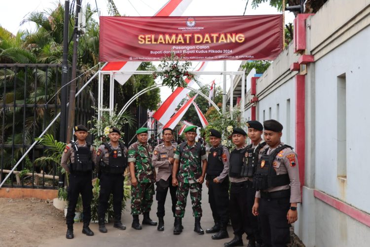 TNI – Polri Perketat Pengaman Pilkada di Kudus