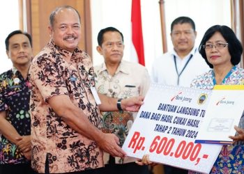 BLT! Pemkab Pati Salurkan Tahap Dua Hasil Cukai