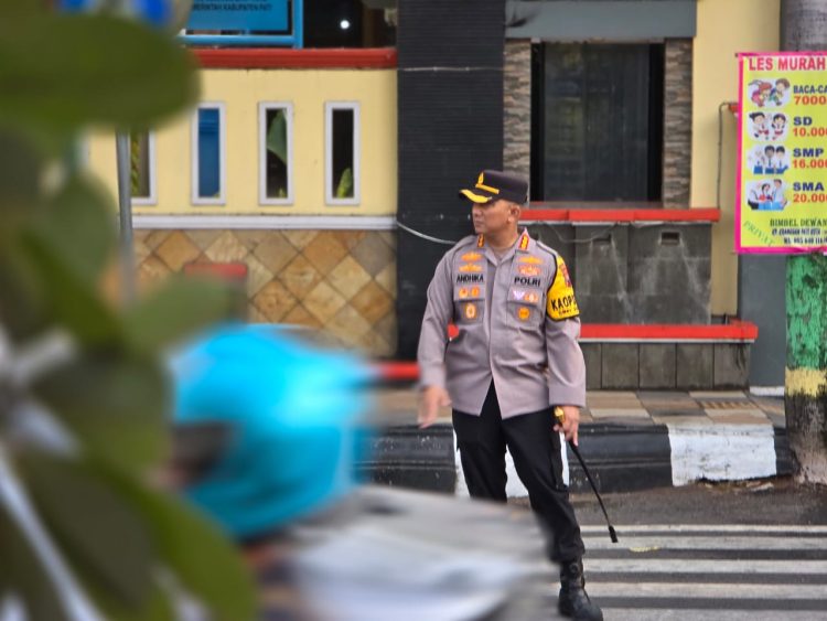 Polresta Pati Giatkan Program Strong Point