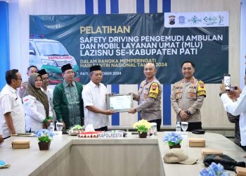 Polisi dan Dinas Kesehatan Gelar Safety Driving ke Pengemudi Ambulans