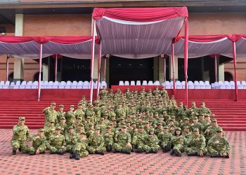 Presiden Prabowo dan Kabinet Merah Putih Gelar Senam Pagi