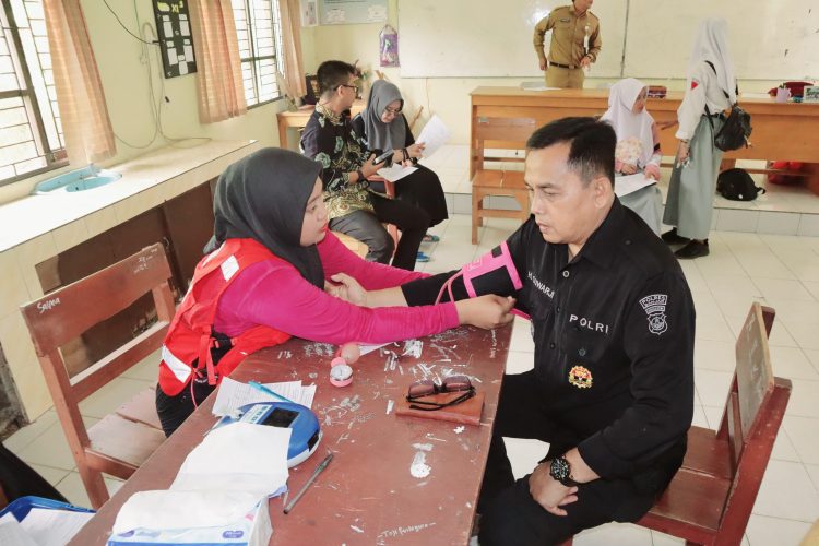 Humas Polri ke 73, Polres Banjar Gelar Donor Darah