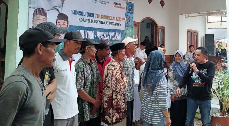 Budi – Novi Merakyat! Ribuan Massa Siap Menangkan di Pilkada Pati!