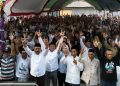 Ribuan Massa se- Kecamatan Puncakwangi Target 80 %! Muslihan selaku Ketua Pemenangan Budi -Novi Taklen Dekengan Rakyat