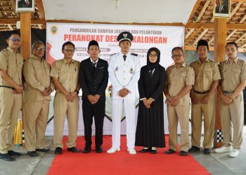 Dua Perangkat Desa Baru Dilantik, Kades Pekalongan Fokus pada Penguatan Administrasi