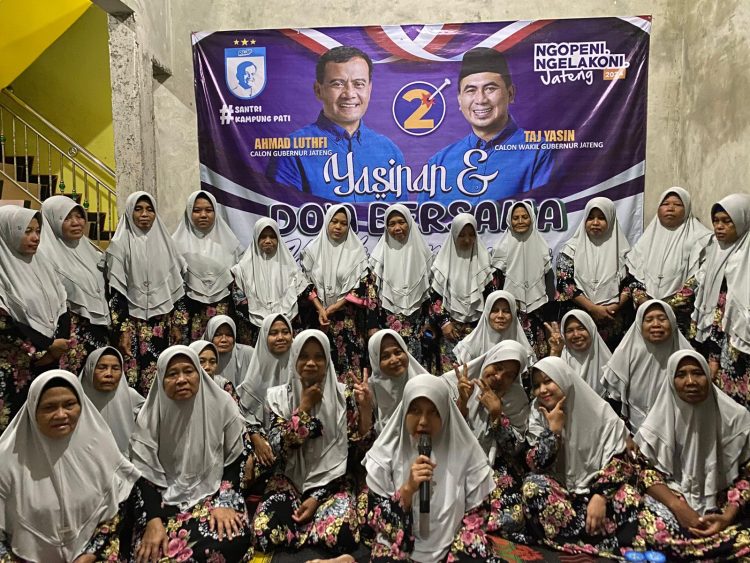 Doa Bersama Ponpes Pati untuk Kemenangan Luthfi – Gus Yasin Dalam Pilgub Jateng