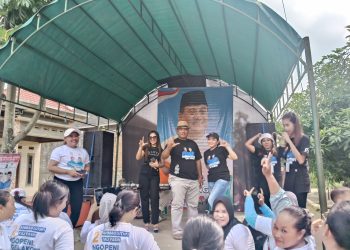 Dukung Luthfi – Taj Yasin, Bocahe Luthfi Kompak Senam Bersama