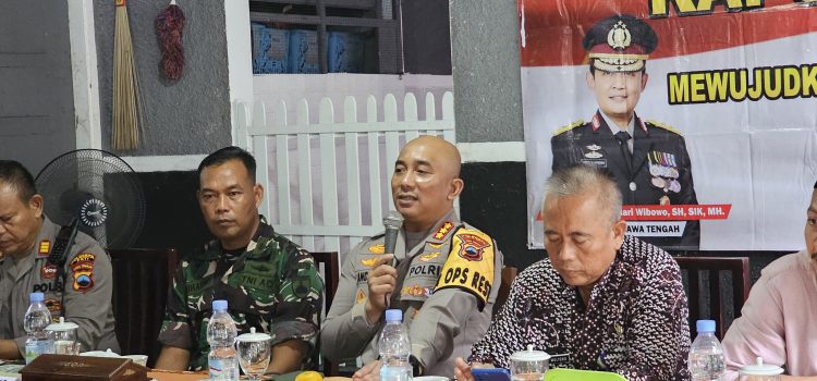 Polresta Pati Dorong Warga Laporkan Masalah Kamtibmas Secara Proaktif