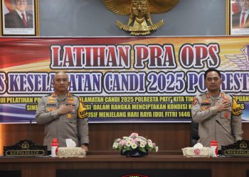 Lat Pra Ops Keselamatan Candi 2025, Inilah Harapan Kapolresta ke Masyarakat