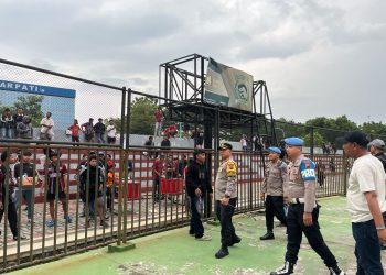 Polresta Pati Amankan Laga Playoff Degradasi Liga 2, Persipa vs Persipura