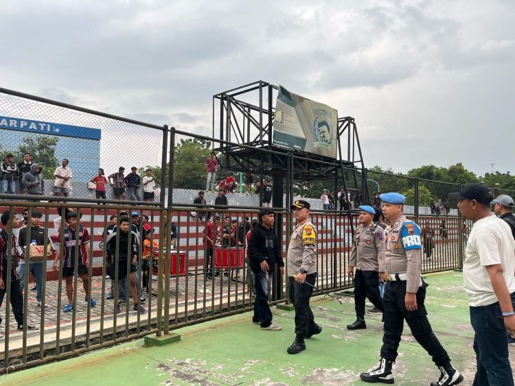 Polresta Pati Amankan Laga Playoff Degradasi Liga 2, Persipa vs Persipura